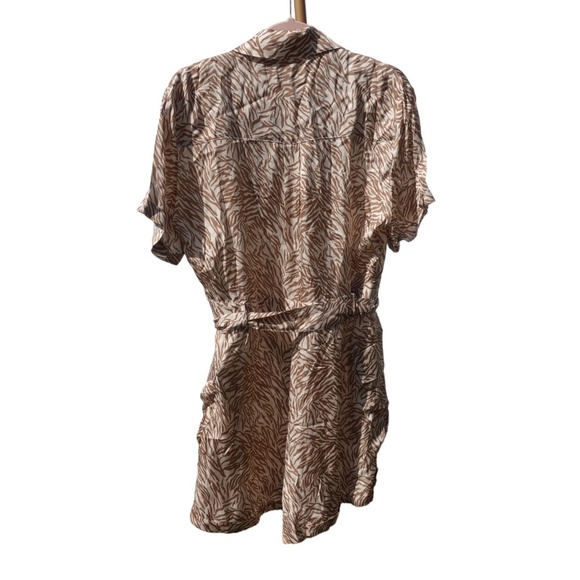 Lita By ciara Revolve Romper Animal Print NWT Size Large $348 summer style - Picture 7 of 9